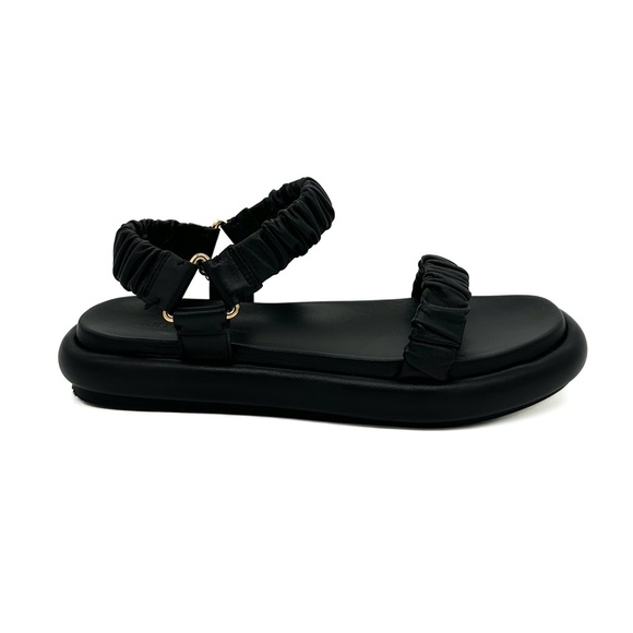 KHAITE puglia ruched sandals - Picture 4 of 7